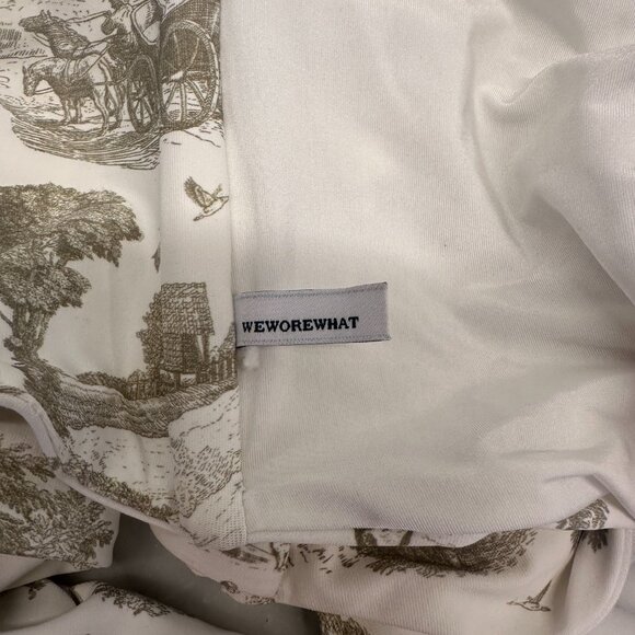 WeWoreWhat Green Toile Bikini - Medium - Picture 7 of 8